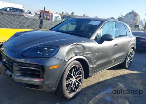 2025 Porsche Cayenne из США, поврежденный, VIN WP1AA2AY6SDA00256